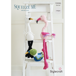 Crochet Toys in Stylecraft Squeeze Me Dk - Digital Version 10086