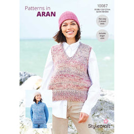 Tank Tops in Stylecraft Grace and Impressions Aran