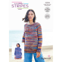 Sweaters in Stylecraft For the Love of Stripes Chunky