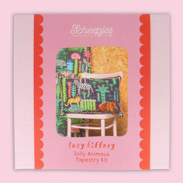 Scheepjes Lucy Tiffney Tapestry Kit - Jolly Animaux