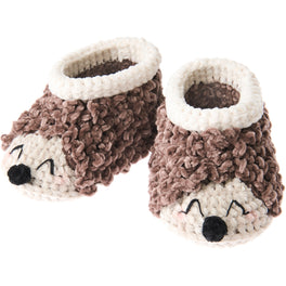 Rico Ricorumi Crochet Set - Hedgehog Baby Booties