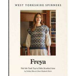 Freya Fair Isle Tank Top in West Yorkshire Spinners Fable Aran - Digital Version DBP0318