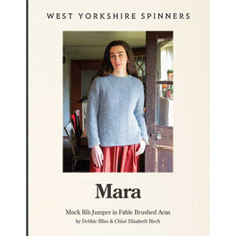 Mara Mock Rib Jumper in West Yorkshire Spinners Fable Aran - Digital Version DBP0323