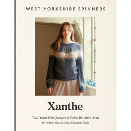 Xanthe Top Down Yoke Jumper in West Yorkshire Spinners Fable Aran - Digital Version DBP0327