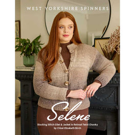 Selene Gilet & Jacket in West Yorkshire Spinners Retreat Twist Chunky - Digital Version WYS1000345