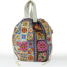 Emma Ball Large Bucket Bag - Janie Crow Spirit of Flora