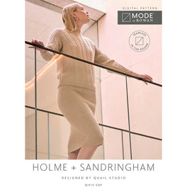 Holme & Sandringham in Mode at Rowan Alpaca Wool - MIP14-M