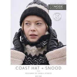 Coast Hat & Snood in Mode at Rowan Alpaca Cotton - Digital Version MIP7-M