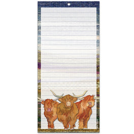 Emma Ball Magnetic Pad - Highland Coos