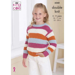 Sweater & Cardigan in King Cole Orchard Dk