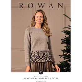 Dancing Reindeers Sweater by Martin Storey in Rowan Alpaca Soft Dk - Digital Version