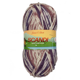 James C Brett Scandi Croftland Aran