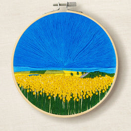 DMC - Sunflower Fields Embroidery Kit