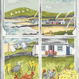 Primrose Window- Bothy Threads Cross Stitch Kit