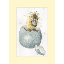 Peek a Boo -  Bothy Threads Greetings Card Cross Stitch Kit