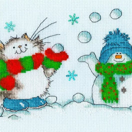 It's Snow Fun Without You - Bothy Threads Cross Stitch Kit