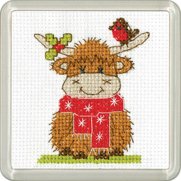 Highland Scarf - Heritage Crafts Coaster Kit