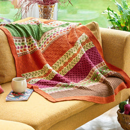 Forager Blanket Knit Along Kit in West Yorkshire Spinners The Croft Dk By Chloe Elizabeth Birch