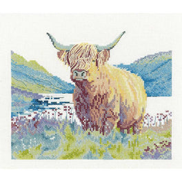 Highland Majesty -  Heritage Crafts Cross Stitch Kit