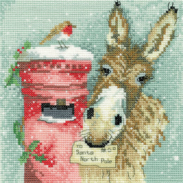 Heritage Crafts Cross Stitch Kit - Donkey's Wish