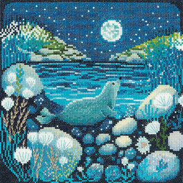 Moonlit Bay -  Heritage Crafts Cross Stitch Kit