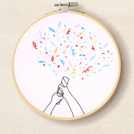 DMC - Confetti Celebration Embroidery Kit