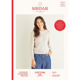 Sweater in Sirdar Cotton Dk