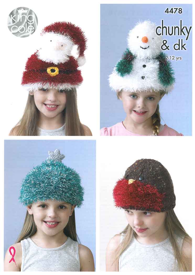 Kids novelty christmas sale hats