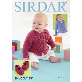 Cardigans and Shoes in Sirdar Snuggly DK