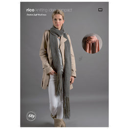 Scarves in Rico Creative Soft Wool Aran