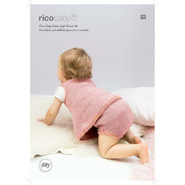 Dress and Panties in Rico Baby Cotton Soft Dk