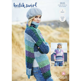 Sweaters and Mittens in Stylecraft Batik Swirl DK - Digital Version