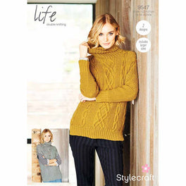 Sweater and Tunic in Stylecraft Life Dk