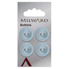 Milward Carded Buttons: 19mm - Pack of 4 - 00159A