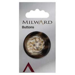 Milward Carded Buttons: 33mm - Pack of 1 - 00511A