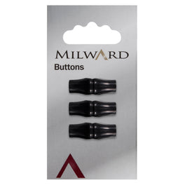 Milward Carded Buttons: 25mm - Pack of 3 - 01106A