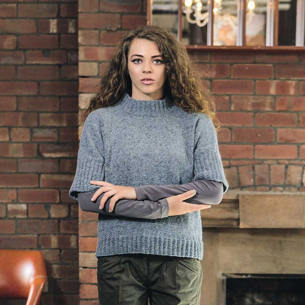 Buy Gemma Top in Rowan Felted Tweed or Kidsilk Haze - Digital Version –  Black Sheep Wools