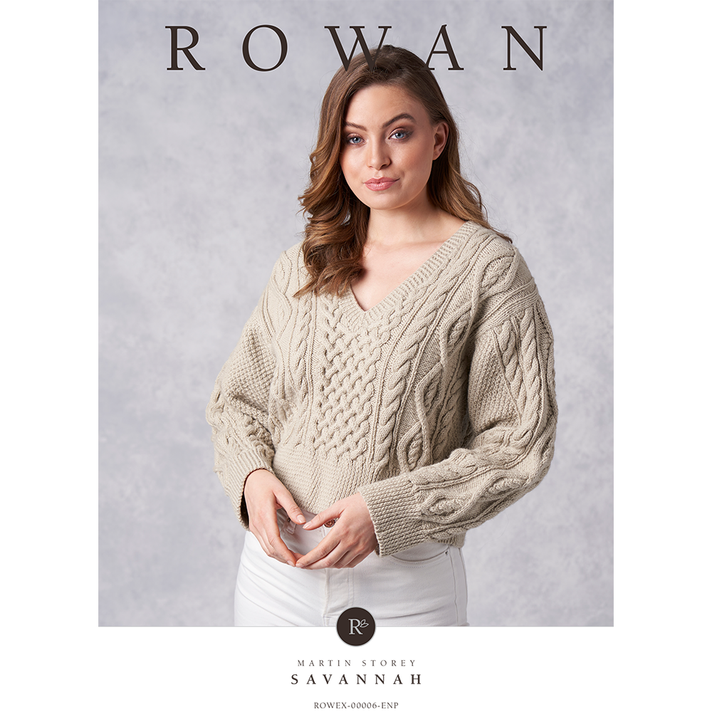 Rowan Knit Sweater in Salt - Glue Store