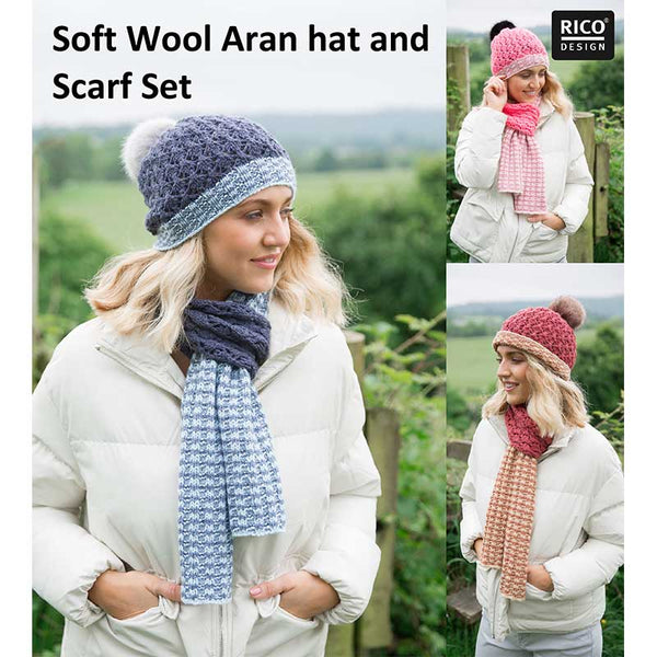 Aran hats sales and scarves