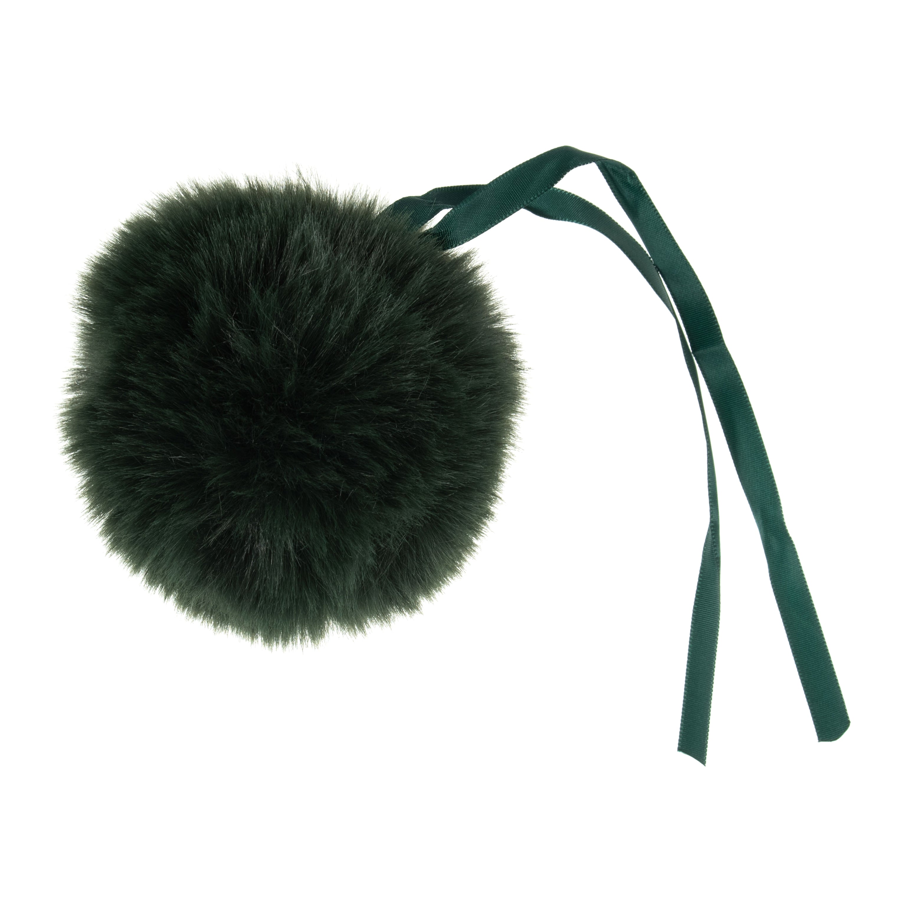 (Bryson) Fur Pom Pom 3 580 Black